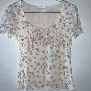 No boundaries floral top